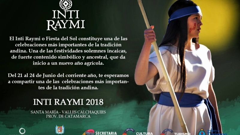 Santa María se prepara para la celebración “Inti Raymi” y su tradición andina