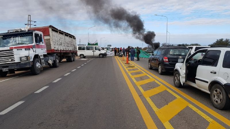 Cortes en la Ruta 38 y habilitaron el paso de San Franisco