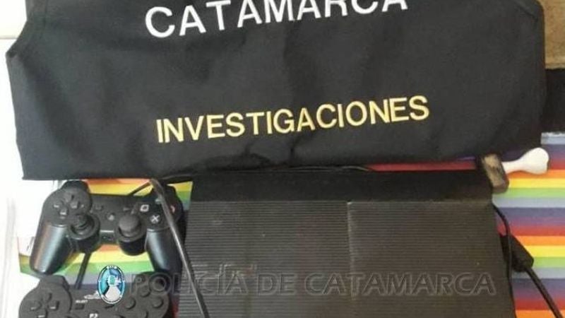 Recuperaron una consola de juegos robada en Valle Viejo