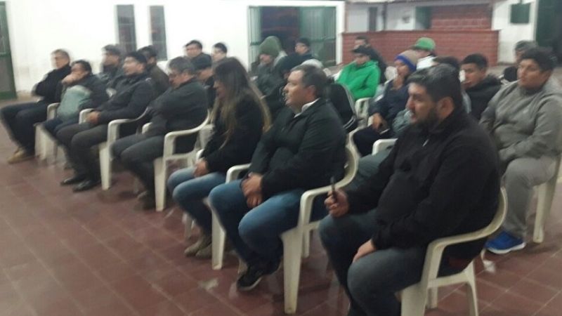 Aporte municipal a San Martín del Bañado