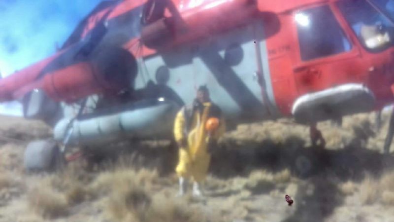 La gobernadora recibió al baqueano que fue fundamental en el heroico rescate