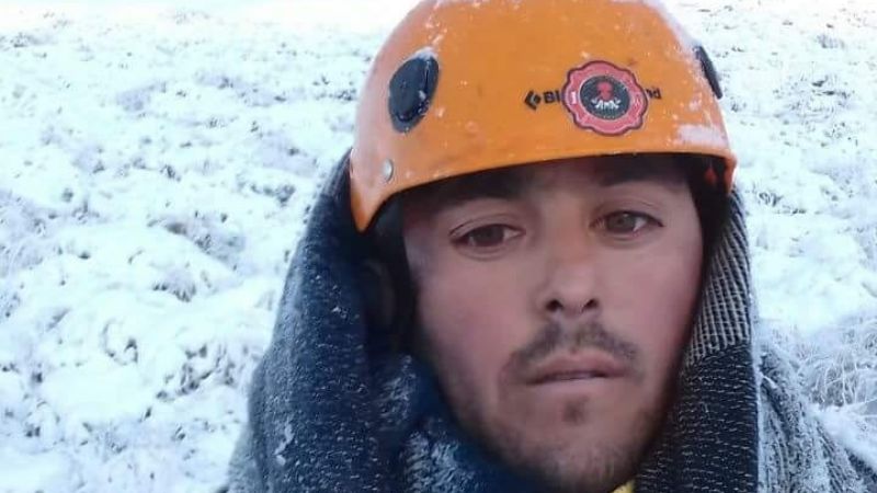 La gobernadora recibió al baqueano que fue fundamental en el heroico rescate