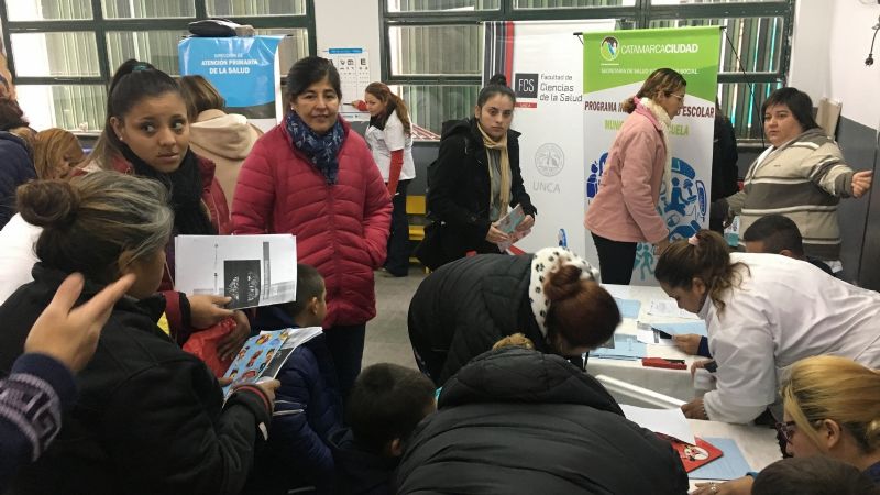Se lanzó “Hábitos Saludables” en la Escuela Municipal N° 2