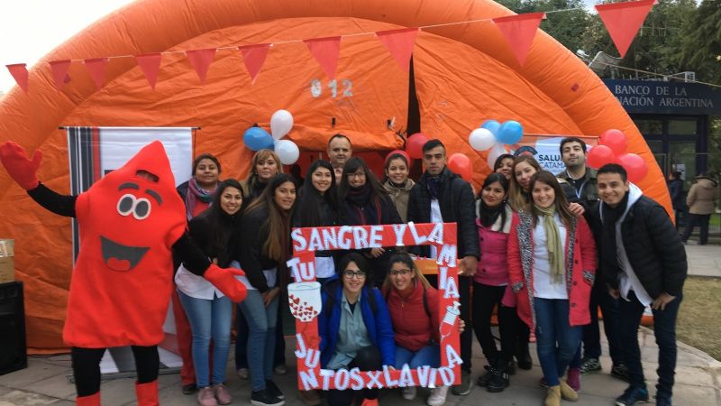 70 donantes en colecta de sangre de la Facultad de Salud