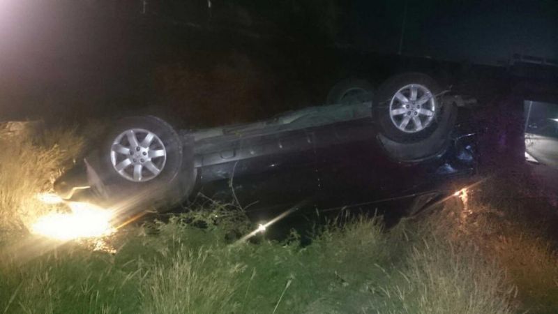 Cordobesas volcaron cerca de San Martín