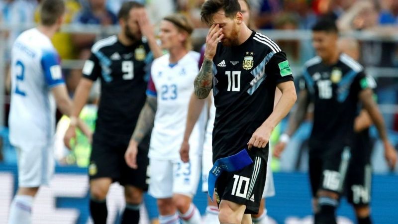 Agentina empezó con el pié izquierdo: 1-1 ante Islandia