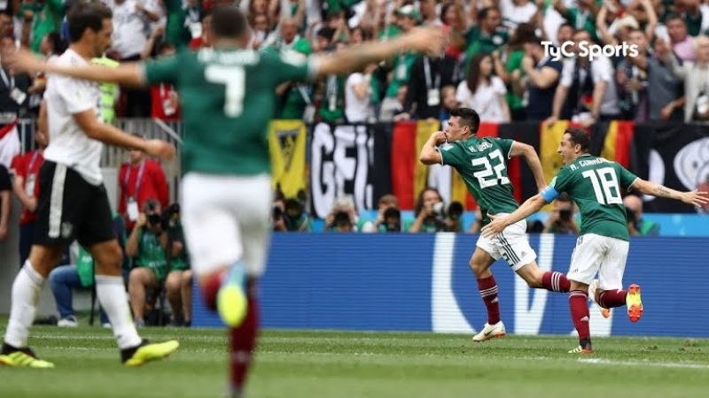 México pateó el tablero, venciendo 1-0 a Alemania