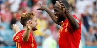 Mertens y Lukaku (2), los goleadores de Bélgica.