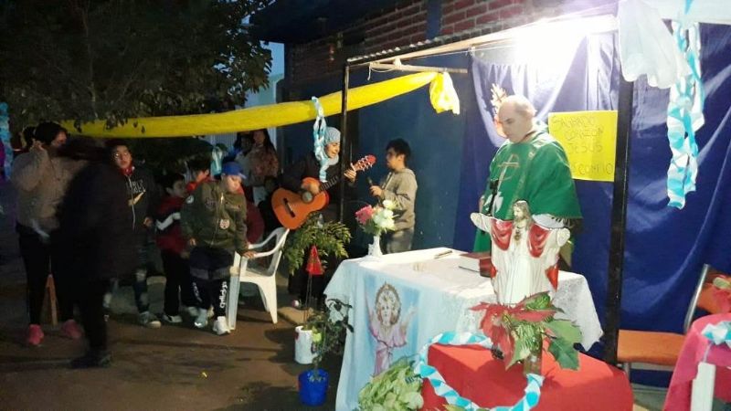 Actividades en Bajo Hondo y Villa Eumelia en el Mes del Corazón de Jesús