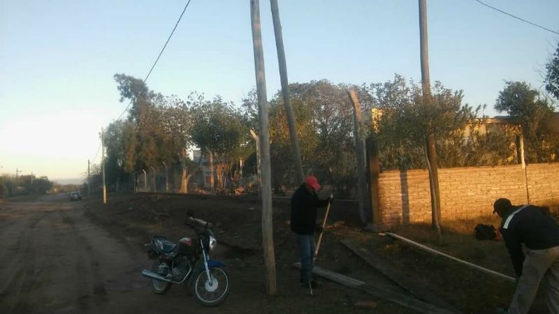 Finalizó cercado perimetral de Escuela N°282 de Quirós, La Paz