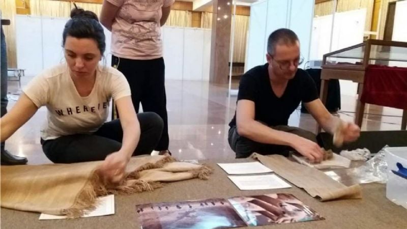 Prendas artesanales de Catamarca a China