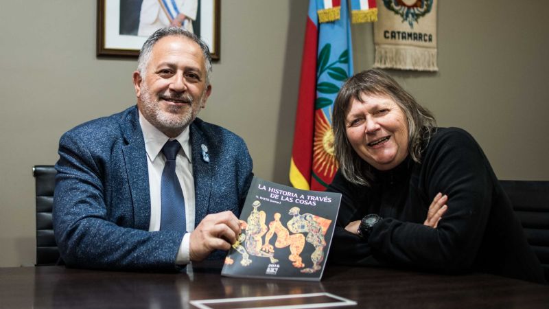 Solá Jais recibió a reconocida antropóloga