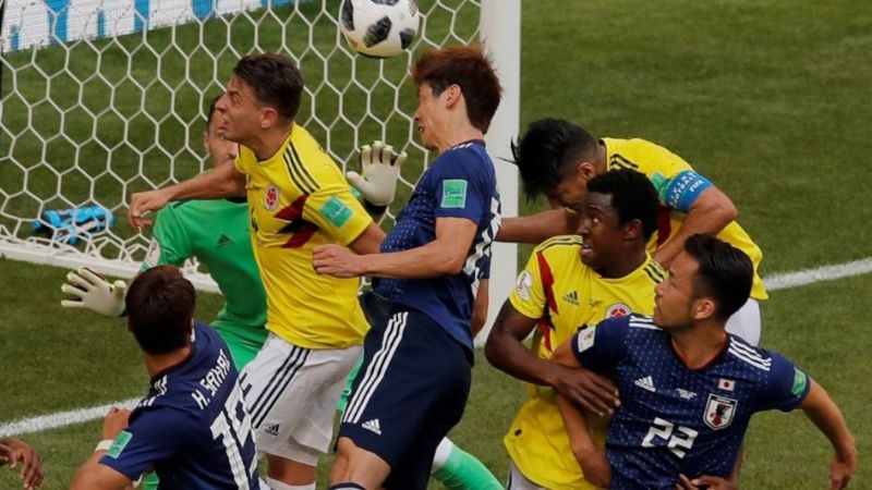 Siguen las sorpresas: Japón venció a Colombia