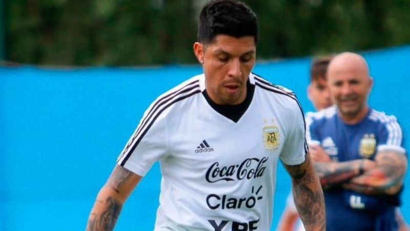 Enzo Pérez, de las vacaciones en Río a titular en Rusia