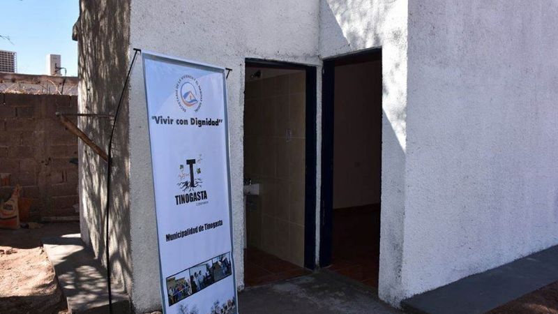 Entregaron módulo habitacional