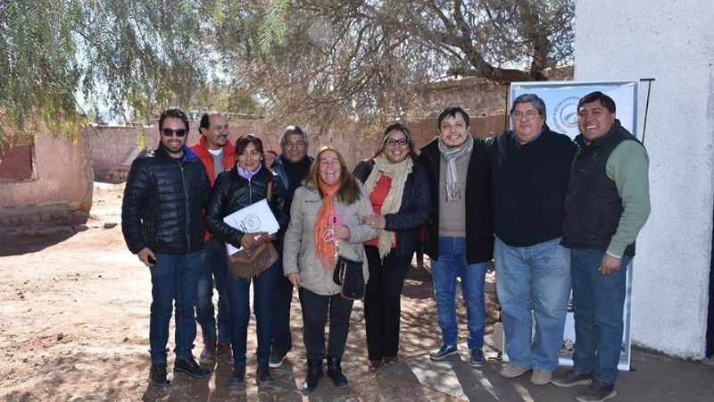 Entregaron módulo habitacional