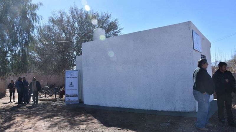 Entregaron módulo habitacional