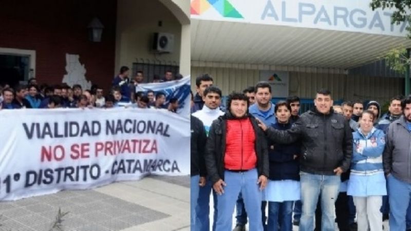 Solidaridad de la “Azul y Blanca” con los trabajadores despedidos