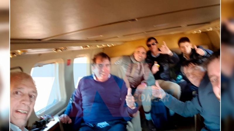 Rescataron a 7 personas y fueron trasladadas a Santiago del Estero