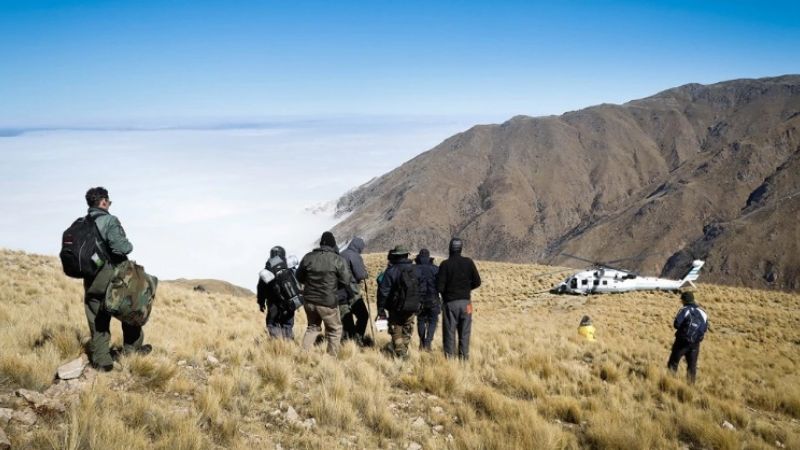 Habló el vocero presidencial: "La noche fue muy, muy fría"