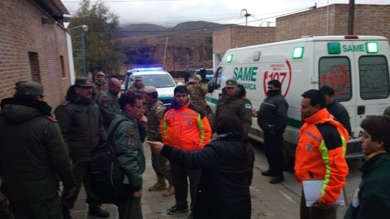 Habló el vocero presidencial: "La noche fue muy, muy fría"