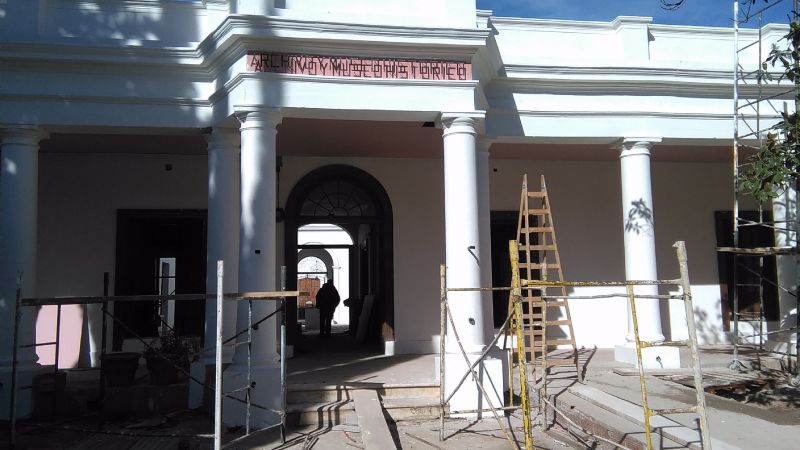 Está en marcha la segunda etapa de obras en el Museo Histórico Provincial