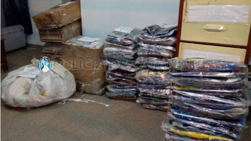 Continúa el secuestro de mercadería ilegal en puestos camineros