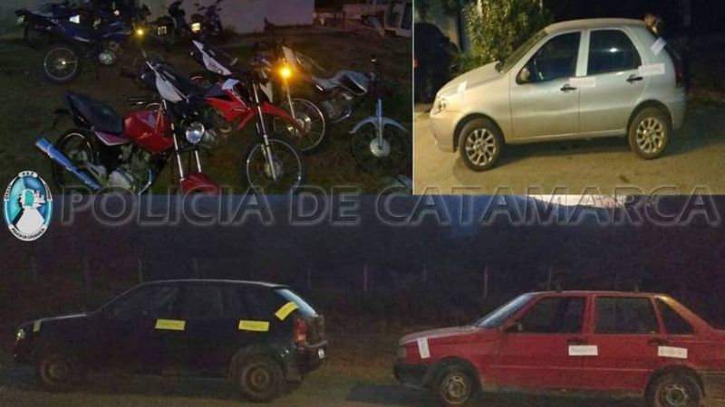 Secuestran 19 vehículos en control vehicular en Capayán