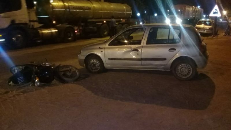 Fuerte choque en la ruta 157