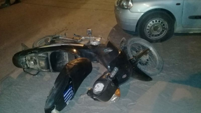 Fuerte choque en la ruta 157