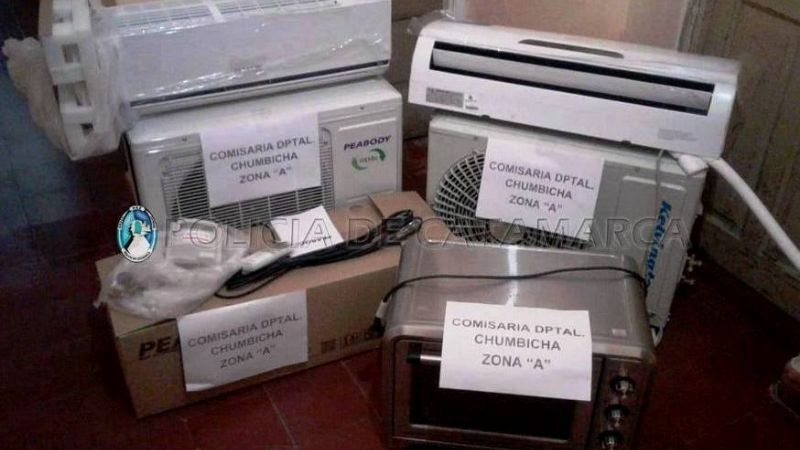 Esclarecen robo en una escuela de Chumbicha