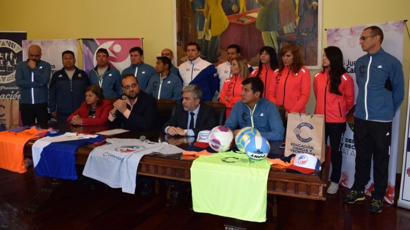 En marcha los Juegos Deportivos Interescolares y los Juegos Catamarqueños