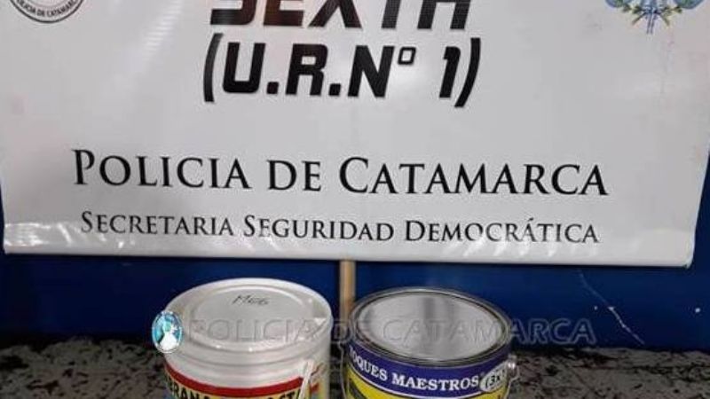 Abandonaron en la calle elementos robados