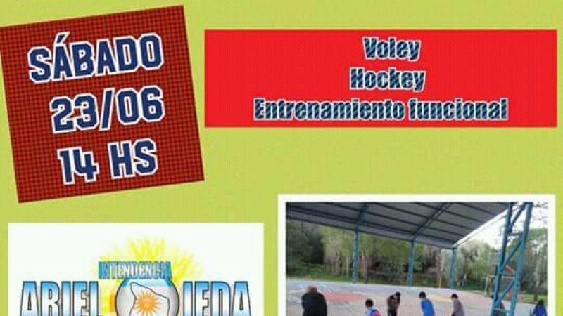 Jornada deportiva familiar en Guayamba