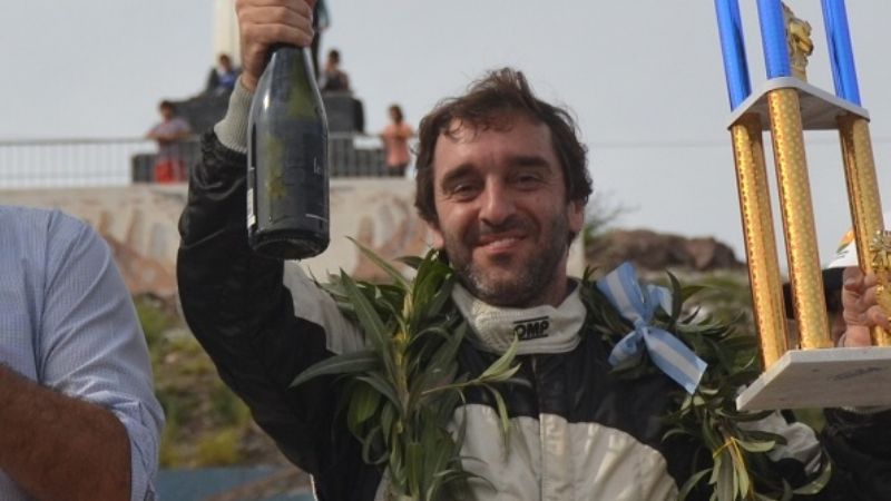 Mario Sampayo corre por el Rally Cross en Arrecifes