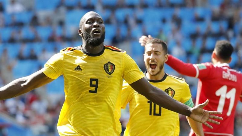 Bélgica goleó 5-2 a Túnez y clasificó a 8vos. de final
