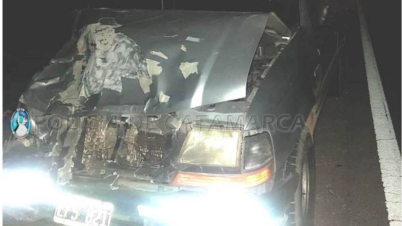 Fuerte choque en Paclín: Dos heridos hospitalizados