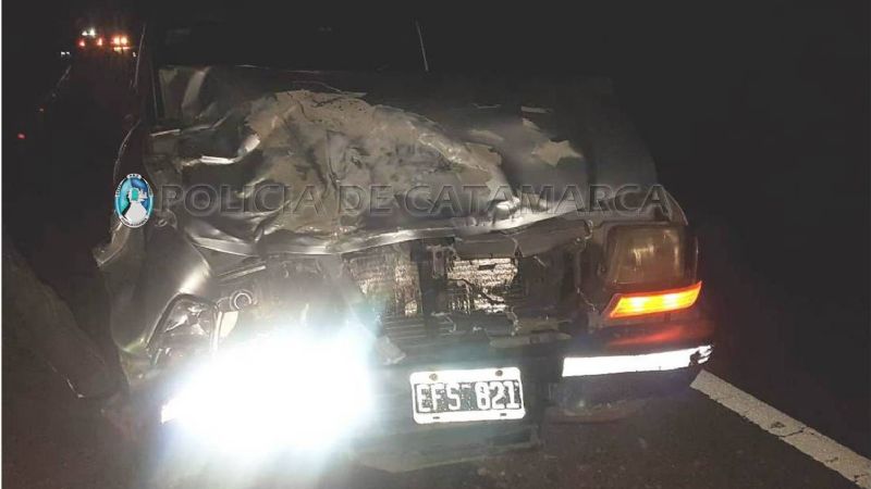 Fuerte choque en Paclín: Dos heridos hospitalizados