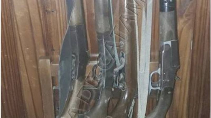 Secuestran armas de fuego y cartuchos en La Paz