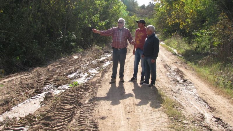 Recorrido de obras en ejecución en Los Altos