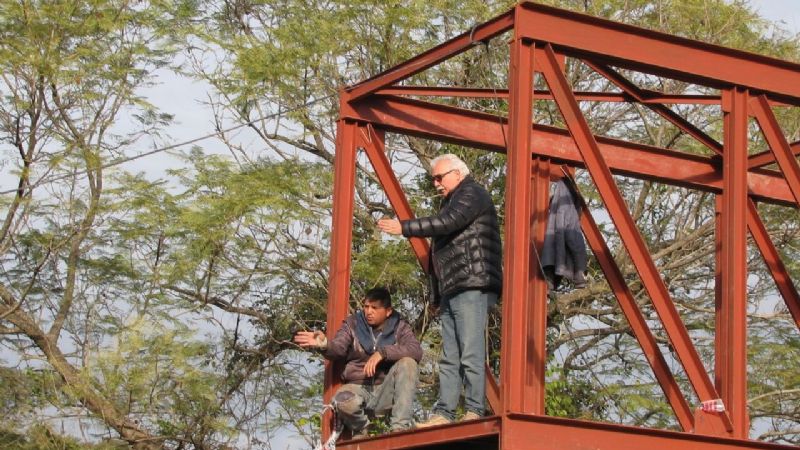 Recorrido de obras en ejecución en Los Altos