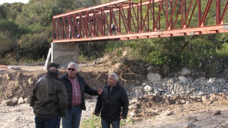 Recorrido de obras en ejecución en Los Altos