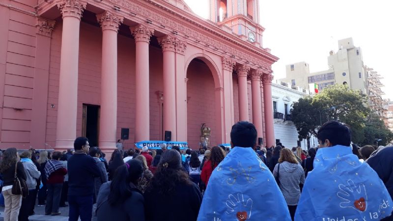 Rosario por la Vida a los pies de la Madre del Valle