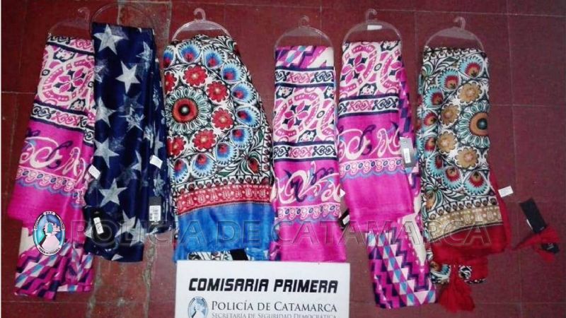 Mujeres robaron en un local del centro y las atraparon a las pocas cuadras