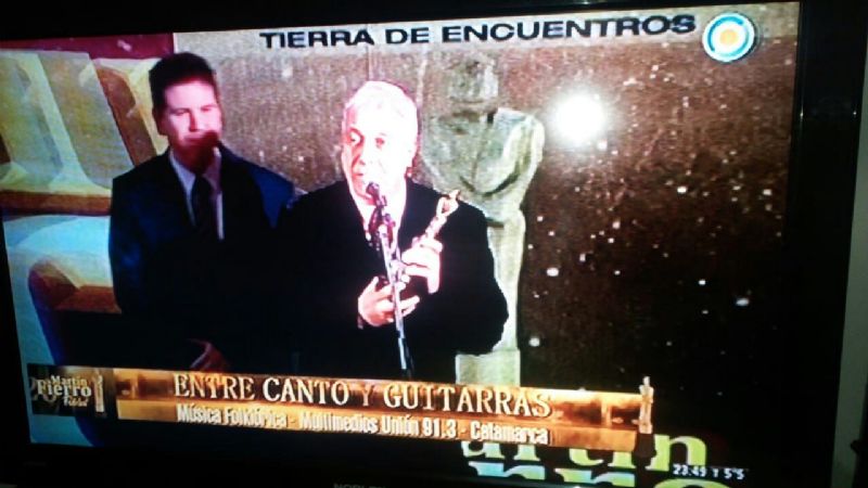 “Entre canto y guitarras” ganó el Martín Fierro