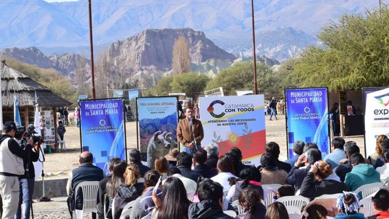 Inauguraron la gran Feria en el Mama Llama