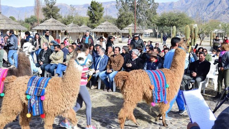 Inauguraron la gran Feria en el Mama Llama