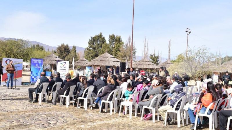 Inauguraron la gran Feria en el Mama Llama