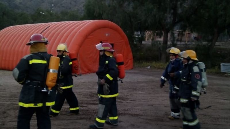 Curso sobre incendios estructurales en Belén