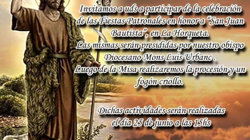 Este lunes, fiestas patronales en La Horqueta